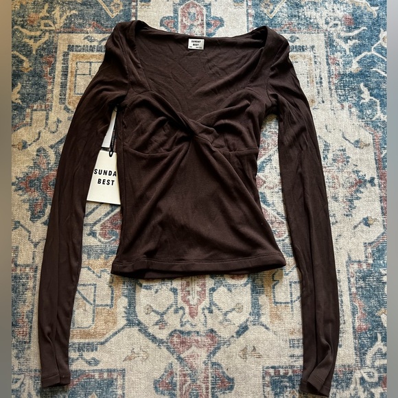 Sunday Best Lula Longsleeve Brown Mocha - Picture 4 of 8